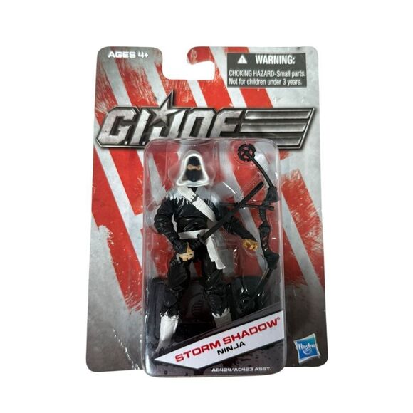 GI Joe Storm Shadow Ninja 3.75” Action Figure Collectible 2011 Sealed - Picture 1 of 2
